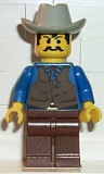 LEGO ww013 Cowboy Blue Shirt